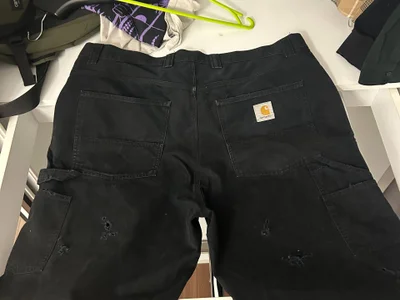 Шорты Carhartt, размер XL, раньше были Wide Panel Pant, теперь дистресс шорты