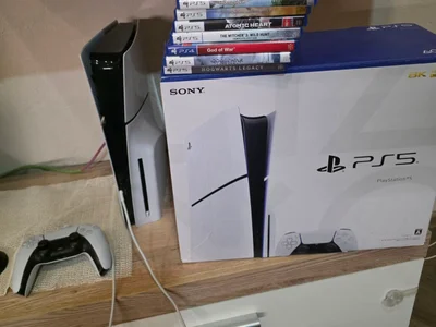 PlayStation 5 Slim Disc Edition 1TB с дисками