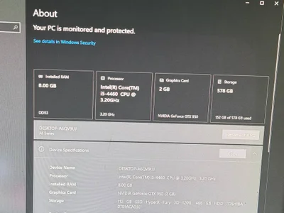 Игровой ПК (i5-4460, GTX 950, 8GB RAM)