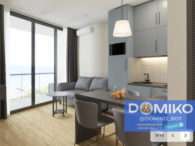 Студия, квартира 33,9 м²