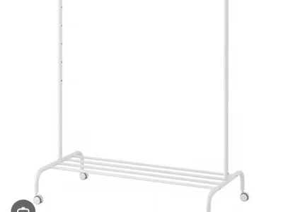 Вешалка для одежды IKEA RIGGA белая
