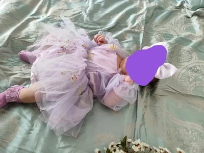 Платье для новорожденных