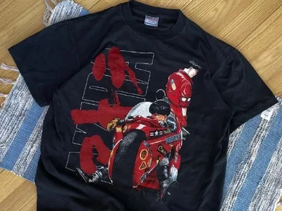 Винтажная футболка Akira