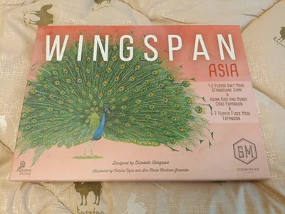Настольная игра Wingspan Asia