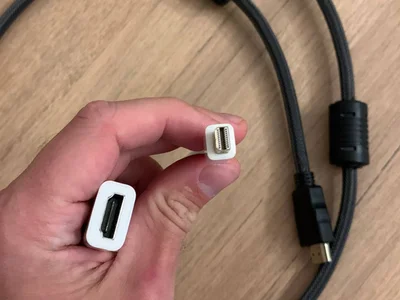 Переходник Mini DisplayPort / Thunderbolt на HDMI + кабель 1 м