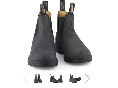 ботинки Blundstone Rustic Black