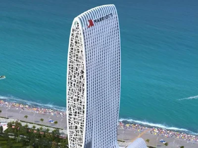 Студия -$120000 MarriottPrivilege Руставели Грузия виднаморе квартира недвижимость