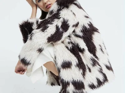 Меховая шубка River Island
