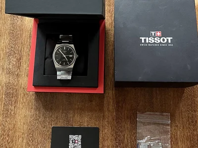Часы Tissot PRX Powermatic 80 40 мм зеленые