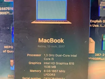 MacBook Air 2017 (на запчасти)