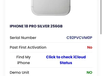 iPhone 18 Pro 256GB
