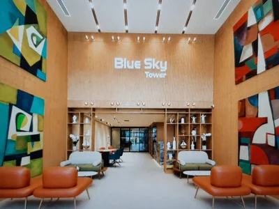 Студия в Blue Sky Tower, посуточно