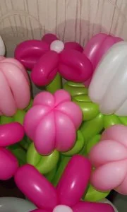 Большой букет из воздушных шаров