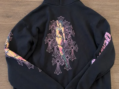 Зип-худи Chrome Hearts Deadly Doll