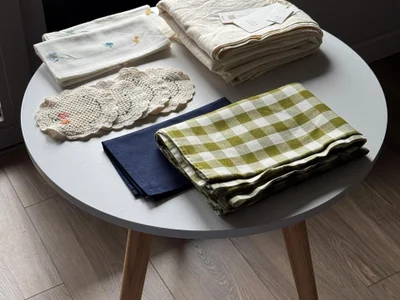 Льняная скатерть Zara Home 170×250 см