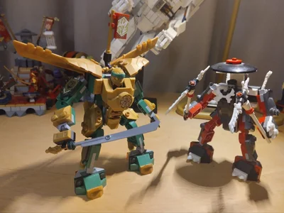 LEGO Ninjago Битва роботов (71781)