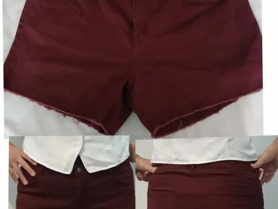 Джинсовые шорты H&M