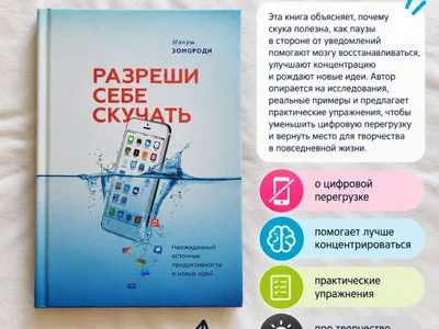 Книга Разреши себе скучать, Мануш Зомороди
