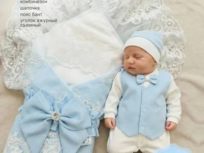 Размер пледа: 80×85 см, идеально подходит для новорождённых и деток до года.