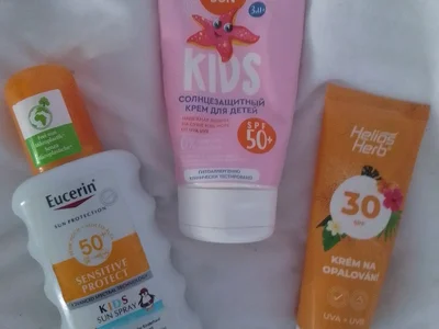 Набор солнцезащитных кремов (SPF 50+, 30+)