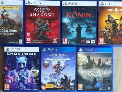 Игры PlayStation PS5/PS4 диски