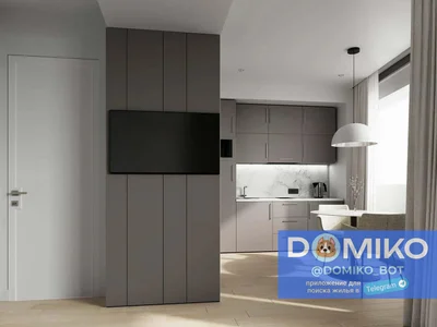 Студия, квартира площадью 35,2 м²