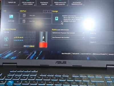 Ноутбук ASUS TUF fx608j