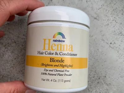 Бесцветная хна для светлых волос Rainbow Henna 113 г