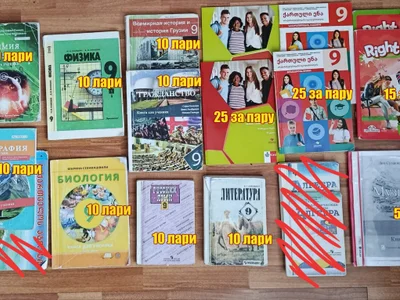 Грузинский язык (новые: учебник и тетрадь), 9 класс