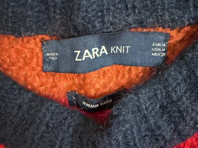 Пончо ZARA свободного кроя