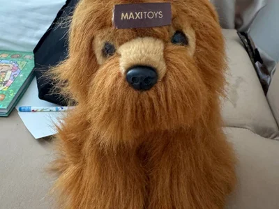 Плюшевая собака Maxitoys