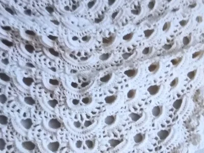Шаль из шерсти Яка