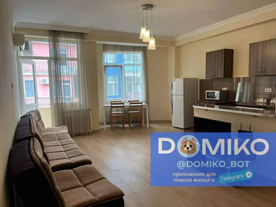 Квартира 1+1, 62 м²