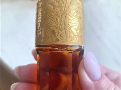Старинные хрустальные фужеры Moser