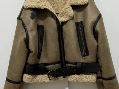 Дублёнка Zara XS