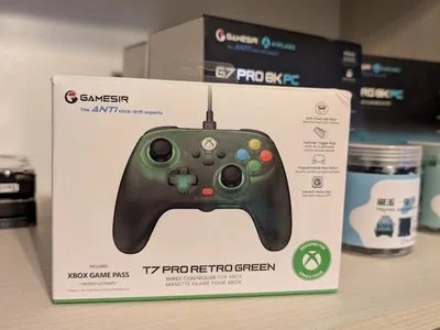 🟢 Стильный геймпад в эксклюзивном цвете Retro Green!