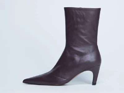 Замшевые western-сапоги Pull&Bear