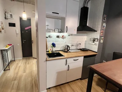 Green Alley: Студия, 35.0 м²