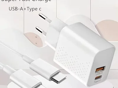 Зарядное устройство Xiaomi/Samsung/Apple 40W с кабелями