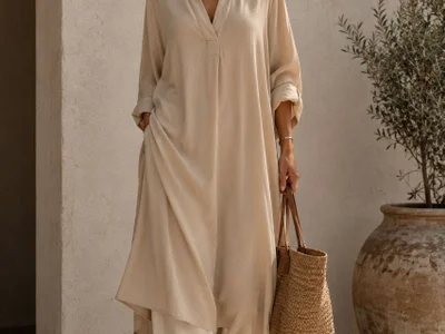 Платье-рубашка H&M (Oversize)