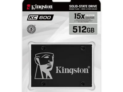 Kingston KC600 512GB SATA SSD