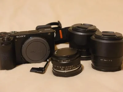 Фотоаппарат Sony a6700 с набором линз (Viltrox и TTArtisan)