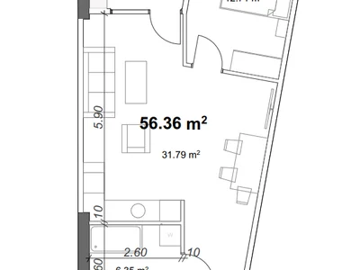 Студия на White Sails Шосе Аэропорта 5 Airport District
