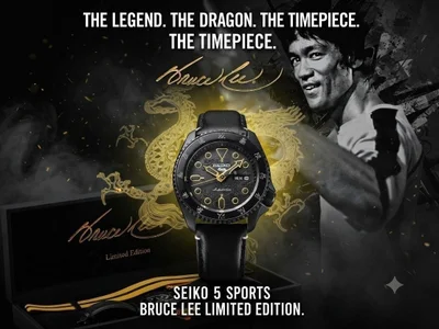 Часы Seiko 5 Sports Bruce Lee Limited Edition
