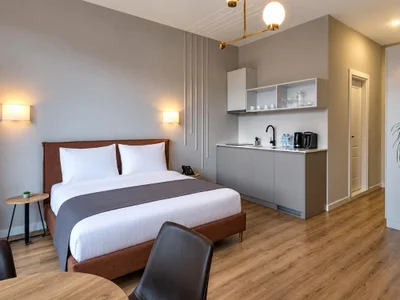 1+1 на Steps Batumi ГР. Лорткипанидзе ул. 2 Airport District