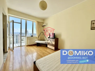 Студия, 17/19 этаж, 47 кв/м, 600 USD/месяц