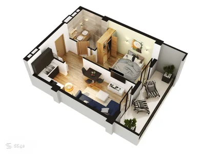 2 room Flat For Sale. Didi digomi