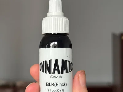 Краска для тату Dynamic Color Co. BLK Black 30 мл