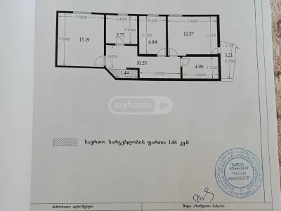 3-комнатная квартира