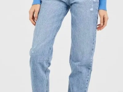Джинсы Stradivarius Mom S